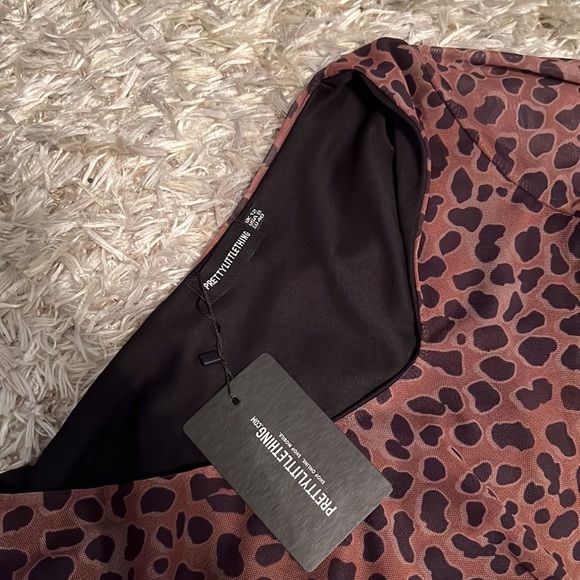 NWT leopard mesh crop top ! - Picture 5 of 5
